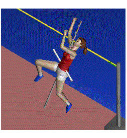 high jumper with 2 orthogonal axes